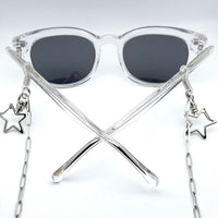 Silver Kiddos Mask Chain w/ Star Clasp