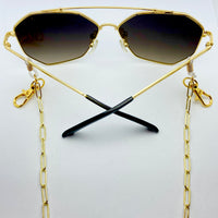 Gold Kiddos Mask Chain w/ Lobster Clasp