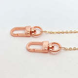 Rose Gold Kiddos Mask Chain w/ D Clasp