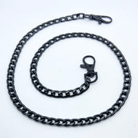 Black Shorty Mask Chain w/ Lobster Clasp